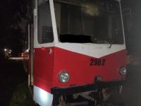 Трамвай загорелся в Нижнем Новгороде из-за короткого замыкания  