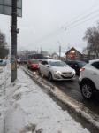 Пробка длиной в 3 км образовалась на въезде в Нижний Новгород 30 января 