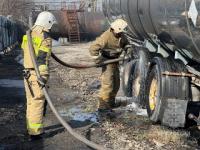Мужчина пострадал при пожаре на промпредприятии в Дзержинске 13 апреля   