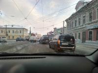 Движение трамваев парализовано в центре Нижнего Новгорода 