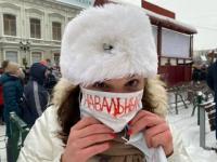 Жанна Немцова приняла участие в митинге в Нижнем Новгороде 23 января 