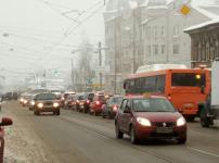 Пробка рассосалась в Нижнем Новгороде после открытия главной городской елки 