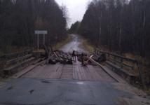 Разрушение автомобильного моста произошло в Нижегородской области 