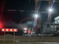 Нижегородцы заметили огонь на стройплощадке Ледовой арены на Стрелке
 