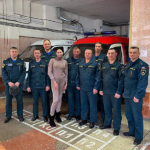 Олимпийская чемпионка Шкурихина лично поблагодарила нижегородских пожарных 