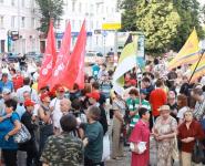 Митинг против вырубки деревьев в парке Кулибина прошел без эксцессов в Нижнем Новгороде 