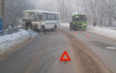 Появились подробности столкновения двух маршруток в Павлове 