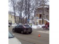ДТП произошло на трамвайных путях в Нижегородском районе 