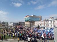 Более 5 тысяч нижегородцев приняли участие в митинге профсоюзов 