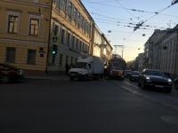 «ГАЗель» и трамвай столкнулись в Нижнем Новгороде 