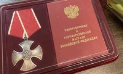 Игорь Тарасов из Нижнего Новгорода посмертно награжден орденом Мужества 