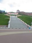Чкаловская лестница вновь пошла трещинами в Нижнем Новгороде 