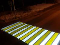 8 пешеходных переходов-проекций устанавливают в Нижегородской области 
