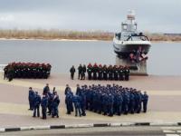 Тренировка сводной пешей колонны парадных расчетов состоялась 25 апреля в Нижнем Новгороде               