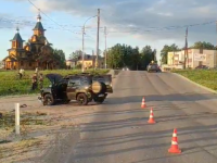 Водитель Chevrolet Niva сбил подростка на мотоцикле в Первомайске 
