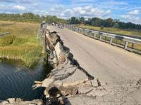 Восстановление разрушенного моста в Нижегородской области запланировано на 2023 год 