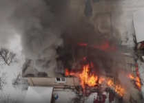 Жилой дом сгорел в деревне Кстовского района в Рождество 