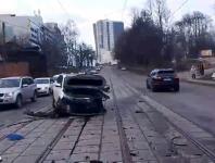 Появились подробности ДТП с опрокинувшейся легковушкой в Нижнем Новгороде 