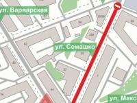 Часть улицы Семашко перекроют в Нижнем Новгороде с 6 сентября 