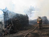 Дачу подожгли под Нижним Новгородом 