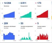 Нижегородская область опустилась в топ-6 по новым COVID-случаям 