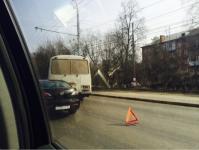 Авария стала причиной пробки на проспекте Гагарина в Нижнем Новгороде 