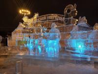 Нижегородскую ярмарку создали на фестивале ледяных скульптур в Москве 