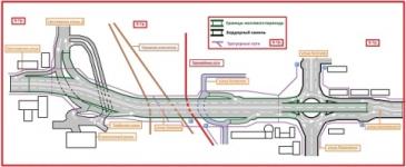 Минтранс опубликовал схему развязки на улице Циолковского 