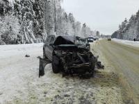 Два человека погибли при столкновении «Лады» и Volvo на Бору 