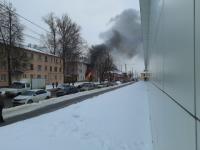 Одного человека реанимируют после пожара у Нижегородской ярмарки 