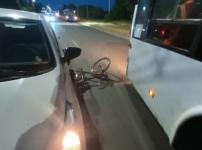 Велосипедист попал в массовое ДТП с тремя автомобилями в Дзержинске 