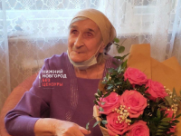 Власти поздравили «забытую» 103-летнюю нижегородку с Днем Победы 