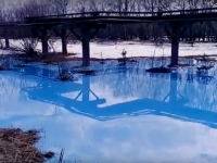 Выяснилось происхождение «голубого озера» в промзоне Дзержинска 