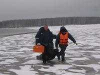 Пятерых рыбаков сняли с льдины на Горьковском водохранилище 