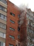 Опубликованы фото пожара в Нижнем Новгороде на улице Невзоровых 