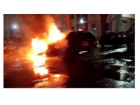 Автомобиль сгорел в ночь на 26 марта в Дзержинске 