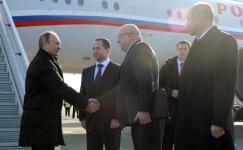 Владимир Путин прибыл с рабочим визитом в Нижний Новгород 