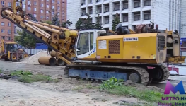 Первую буровую машину привезли на стройплощадку нижегородского метро 