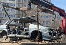 15 брошенных авто эвакуировали с улиц Автозавода 