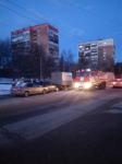 Иномарку зажало между двумя автомобилями в Нижнем Новгороде 