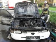 Два автомобиля горели в Нижегородской области 18 ноября 
