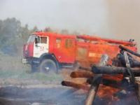 Артемовские луга горят в Нижегородской области на площади 9 га 