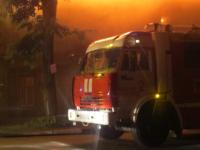 Гараж горел в Приокском районе из-за неосторожного обращения с огнем неизвестных 