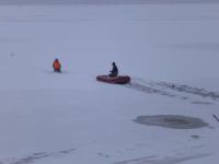 Сотрудники нижегородского ГУ МЧС спасли рыбака 