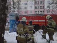 Аппарат для продажи воды загорелся в Нижнем Новгороде на Масленицу 