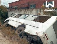 Рейсовый автобус с пассажирами вылетел в кювет в Нижегородской области 