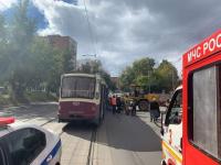 Трамвай сбил молодого человека в центре Нижнего Новгорода 