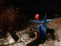 Рыбак провалился под лед и утонул в озере на Бору 
