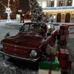 В центре Нижнего Новгорода разгромлена  вторая новогодняя композиция  