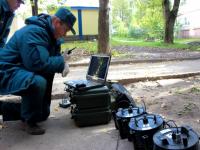 Трое нижегородских спасателей с комплексом "Стрела-П" прибыли на место обрушения дома в Чебоксарах 